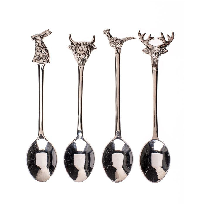 Country Animal Spoons - set of 4
