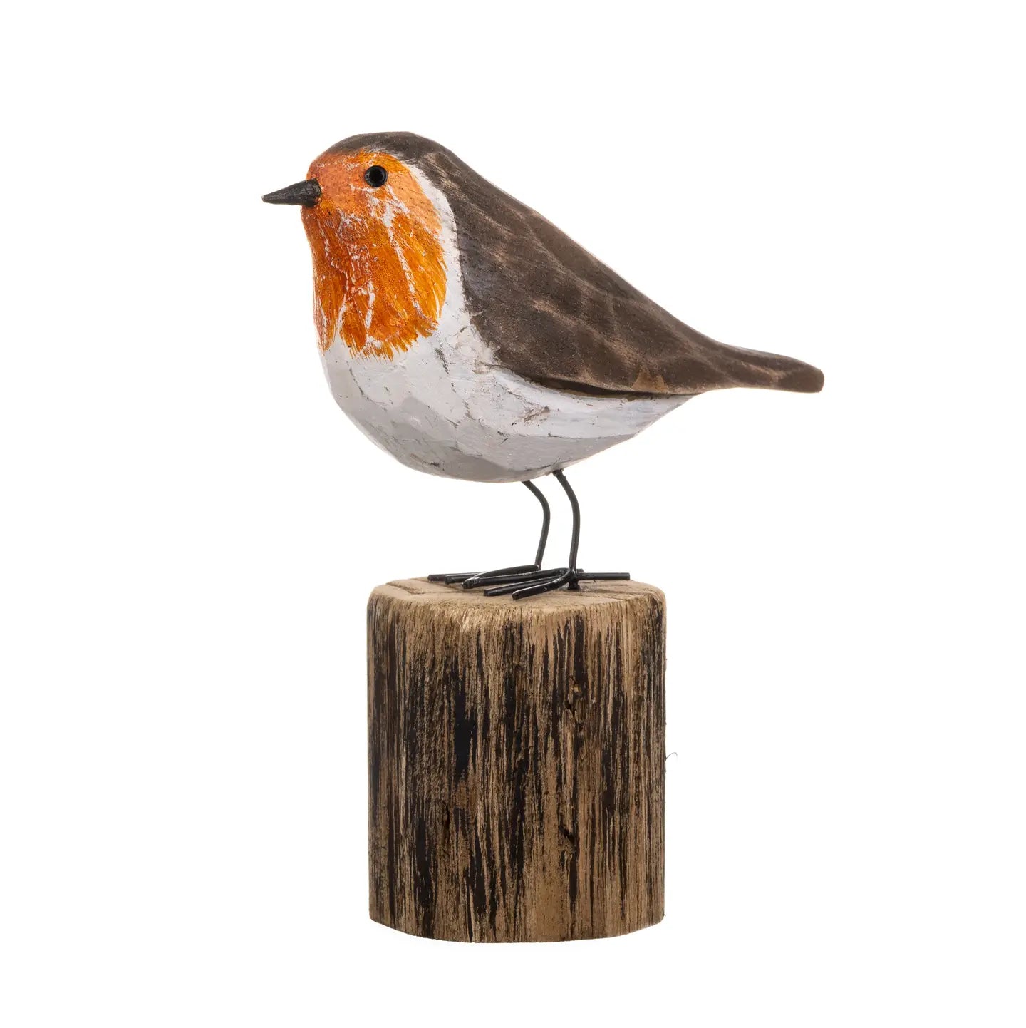 Alert Robin on a Log