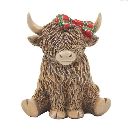 Highland Cow Ornament - Tarten Bow