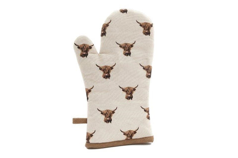 Highland Cow Oven Glove