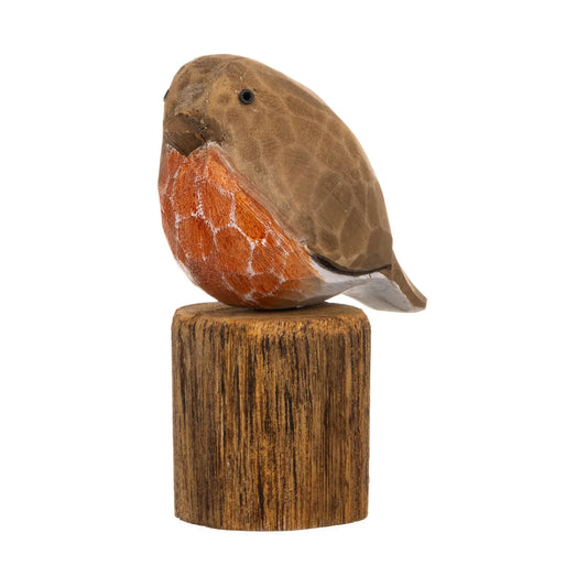 Relaxed Robin on a Log